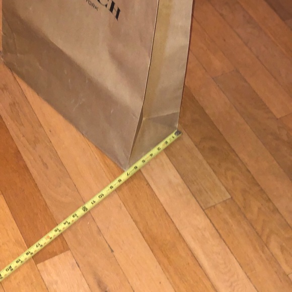 Large coach authentic paper store tote bag - Picture 8 of 9